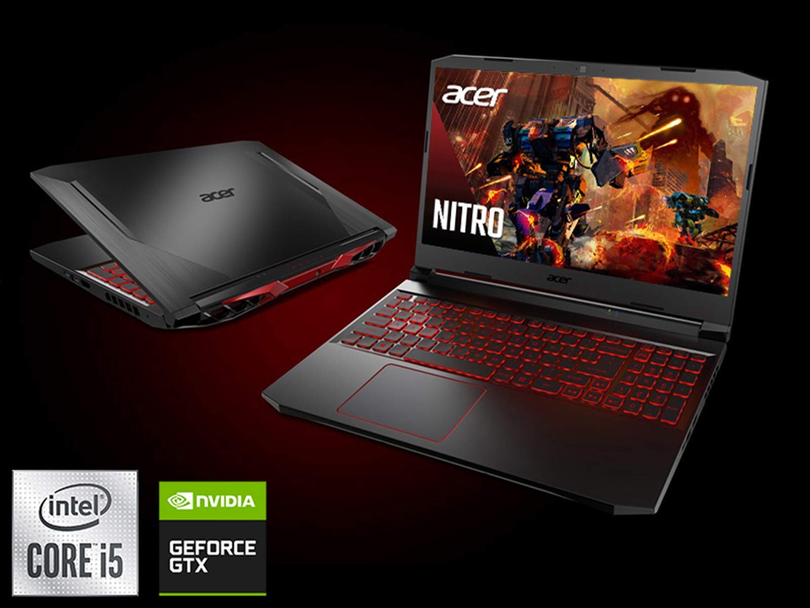Notebook Acer Nitro 5 17,3" FHD 120Hz, i5-10300H, 8GB, 512GB SSD ...